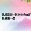 凯德投资计划2028年前扩大印度投资逾一倍