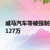 威马汽车等被强制执行1127万