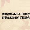 梅赛德斯AMG GT黑色系列双门轿跑车改装套件的详细信息