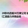 20秒内透视30万家公司 瑞银用AI工具助力并购业务