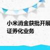 小米消金获批开展资产证券化业务