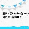 观察：买Leader变Lodeor，如何击退山寨家电？