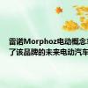 雷诺Morphoz电动概念车预览了该品牌的未来电动汽车