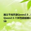 通义千问开源Qwen2.5，旗舰模型Qwen2.5-72B性能超越Llama 405B