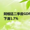 阿根廷二季度GDP同比下滑1.7%