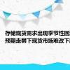 存储现货需求出现季节性回温 价格预期走弱下现货市场难改下跌行情