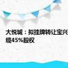 大悦城：拟挂牌转让宝兴电线电缆45%股权