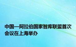 中国—阿拉伯国家智库联盟首次会议在上海举办