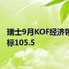 瑞士9月KOF经济领先指标105.5