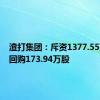 渣打集团：斥资1377.55万英镑回购173.94万股