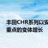 丰田CHR系列以安全为重点的变体增长