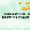 上海浦东34.4亿元出让一商办地块 将建不超200米标志性建筑