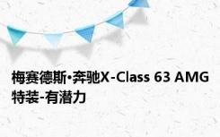 梅赛德斯·奔驰X-Class 63 AMG特装-有潜力