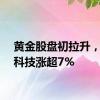 黄金股盘初拉升，晓程科技涨超7%