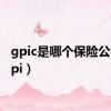 gpic是哪个保险公司（gpi）