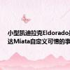 小型凯迪拉克Eldorado是马自达Miata自定义可憎的事物