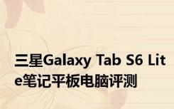 三星Galaxy Tab S6 Lite笔记平板电脑评测