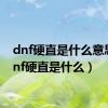 dnf硬直是什么意思（dnf硬直是什么）