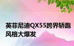 英菲尼迪QX55跨界轿跑风格大爆发