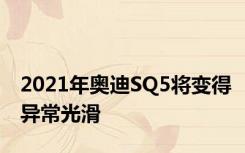 2021年奥迪SQ5将变得异常光滑