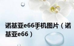 诺基亚e66手机图片（诺基亚e66）