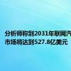 分析师称到2031年联网汽车设备市场将达到527.8亿美元